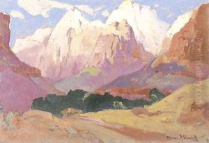 Grand Tetons by Franz Bischoff