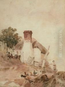 The Farmyard by Samuel Austin