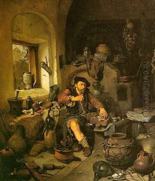 The Alchemist 1663 - view 1