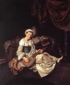 The Lute Player 1662 by Cornelis (Pietersz.) Bega