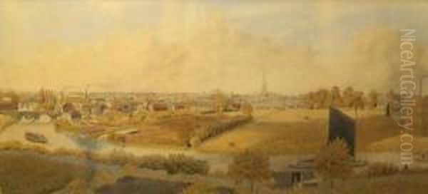 Panoramic View Of Norwich From Riverside - view 1