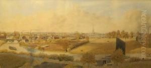Panoramic View Of Norwich From Riverside