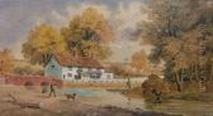 The Cock Inn At Lakenham by William Frederick Austin