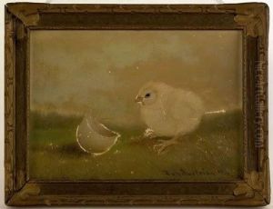 Chick And Eggshell by Ben Austrian