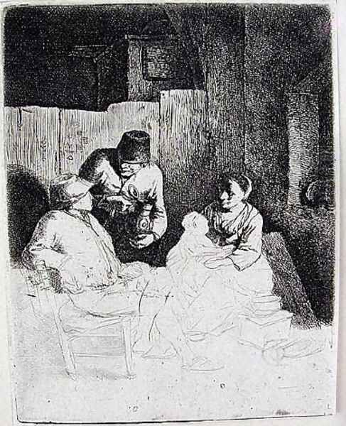The Mother Seated in an Inn - view 1