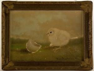 Of A Single Chick And Eggshell by Ben Austrian