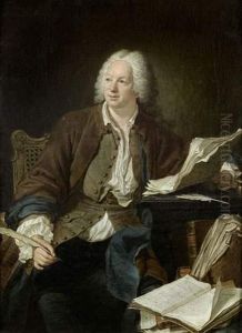 Et Son Atelier : Portrait De Jean-baptiste Rousseau, Poete Et Ecrivain