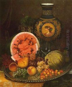 Still Life with Fruit and Vase