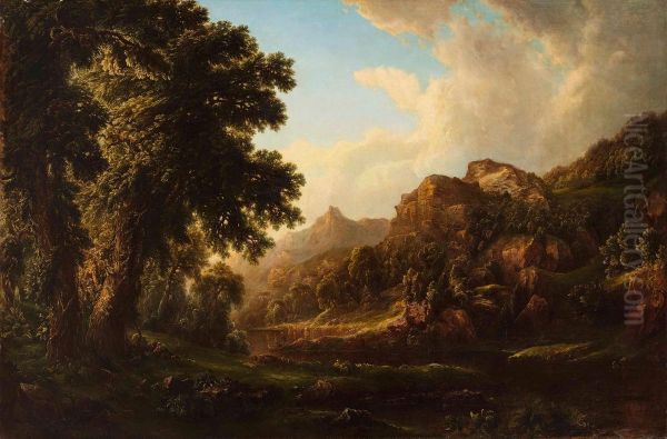 Landscape with Two Indians - view 1