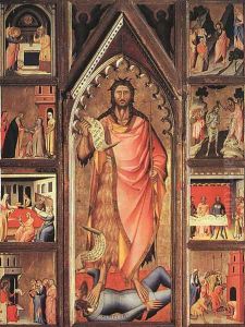 Altarpiece of the Baptist 1360-70 by Giovanni del Biondo
