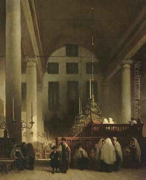 Synagogue des Juifs Portugais a Amsterdam - view 1