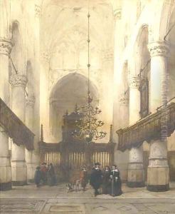 Figures in the Nieuwe Kerk, Delft