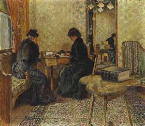 The Waiting Room by Otto (Henry) Bacher