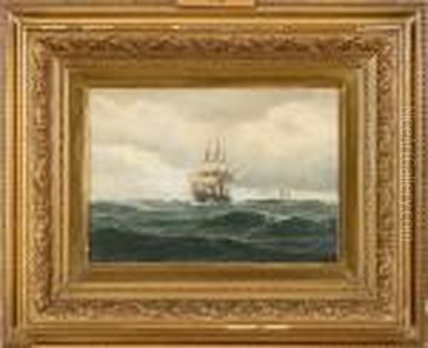 Seascape With The Frigate Jutland - view 1