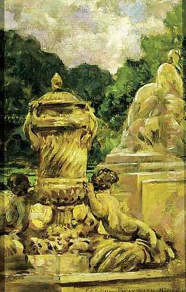 Jardin de la Fontaine Aa Nimes, France - view 1