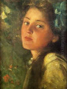 A Wistful Look by James Carroll Beckwith