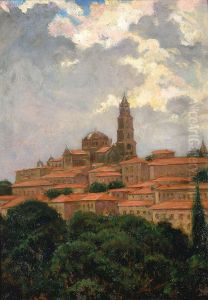 Cathedral at le Puy by James Carroll Beckwith