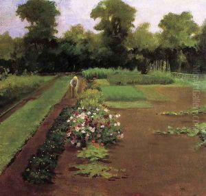 New Hamburg Garden by James Carroll Beckwith