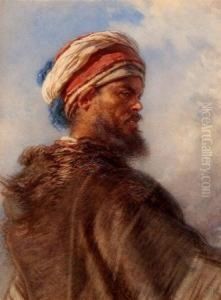 Head And Shoulders Portrait Of An Ottoman Soldier