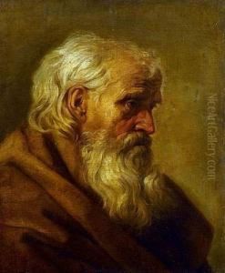 Portrait De Vieillard by Jean Jacques Bachelier