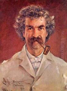 Portrait of Mark Twain