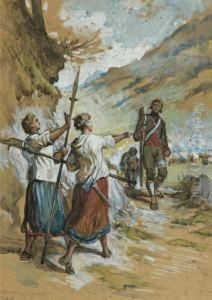 Retourne Du Combat by Auguste Bachelin