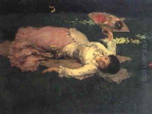 Afternoon idyll by James Carroll Beckwith