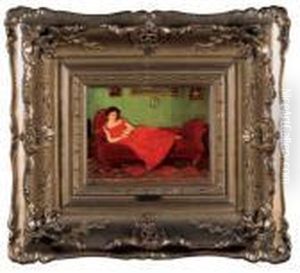 Resting On The Sofa by Emmanuel Bachrach-Baree