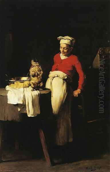 The Cook and the Pug by Claude Joseph Bail