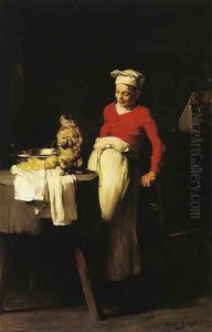 The Cook and the Pug by Claude Joseph Bail