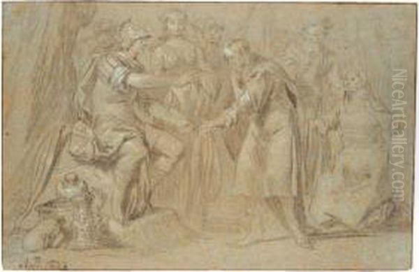 The Continence Of Scipio - view 1