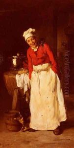 Le Petit Cuisinier (The Little Cook) by Claude Joseph Bail