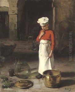 La cruche cassee (The broken jug) by Claude Joseph Bail