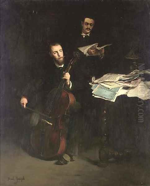 The cellist - view 1
