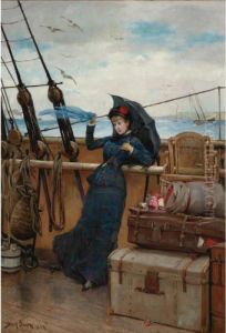 The Departure by Henry Bacon