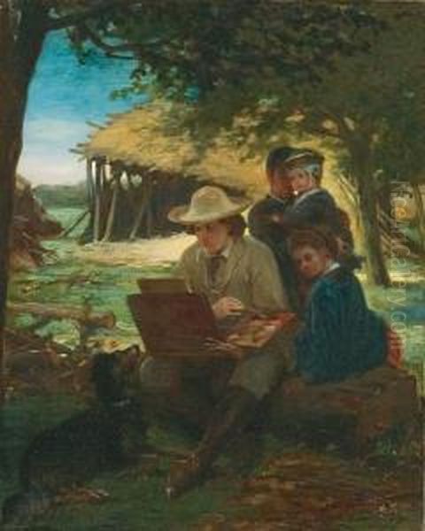 The Painting Lesson - view 1