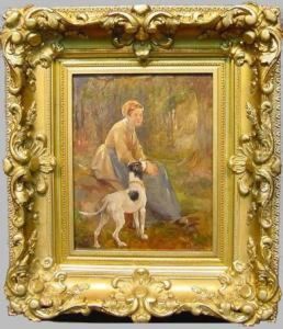 In The Forest Of Fontainbleau by Henry Bacon