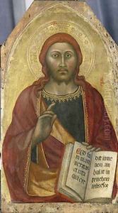 Christ Blessing, c.1400
