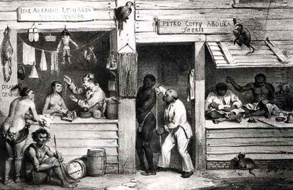 Negro Tailor, from 'Voyage a Surinam', 1834 - view 1