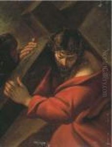 Christ On The Road To Calvary by Sisto Badalocchio