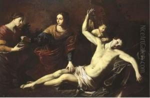 San Sebastiano Curato Da Santa Irene