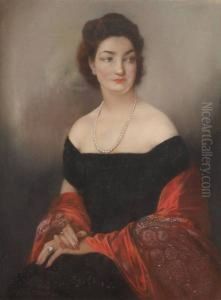 Elegante A L'etole Rouge