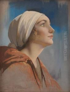 Jeune Femme De Profil