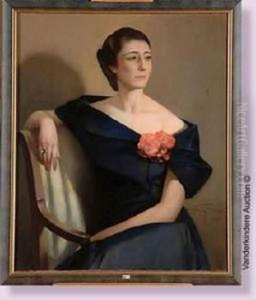 Portrait De Madame Andree Andre-dumont - view 1