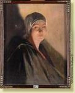 Portrait D'une Jeune Fermiere