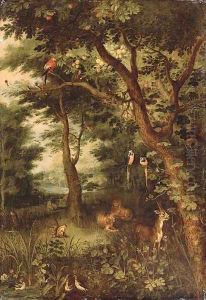 The Garden of Eden by Jan Brueghel the Younger