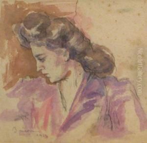 Woman Profile by Aurel Baesu