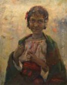 The Gipsy Woman by Aurel Baesu