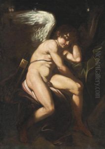 Sleeping Cupid by Giovanni Baglione