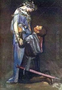 La Belle Dame Sans Merci by Robert Anning Bell